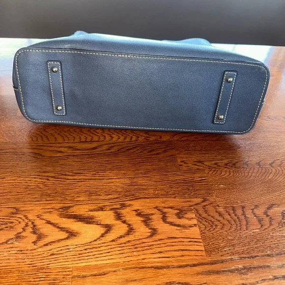 Dooney & Bourke Blue Hobo Bag - Picture 3 of 9